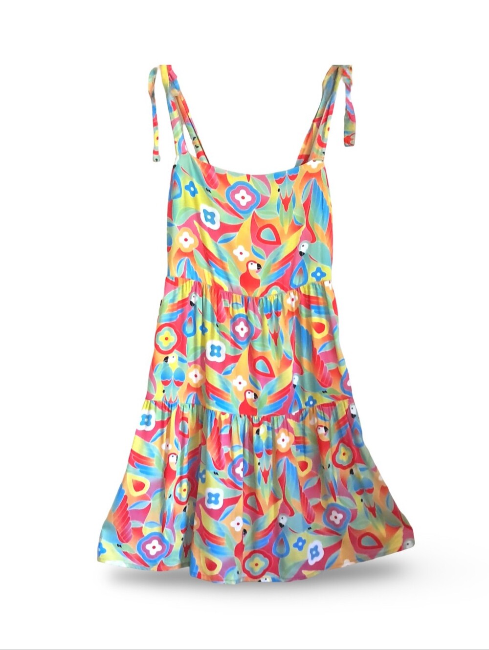 Kenny Flowers "The Caribbean" Women's Mini Resort Dress - Limited Edition Size M